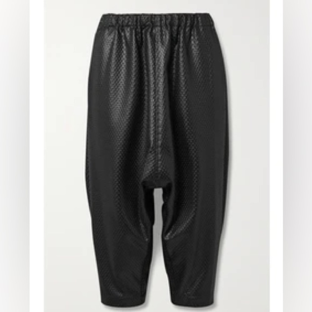 Comme de Garçons Cropped Black Pants.